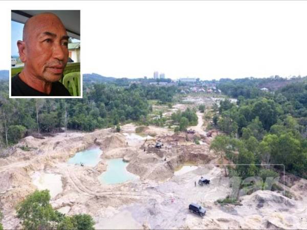 Pendulang Emas Nafi Aktiviti Perlombongan Tidak Terkawal Sinar Harian