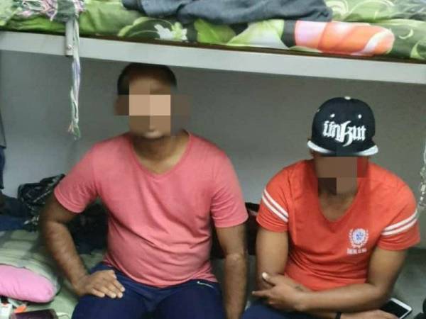 Asrama yang disediakan majikan kepada pekerja warga asingnya. - Foto ihsan imigresen