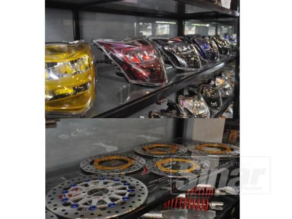  Aksesori Y15 V2 yang dijual.
