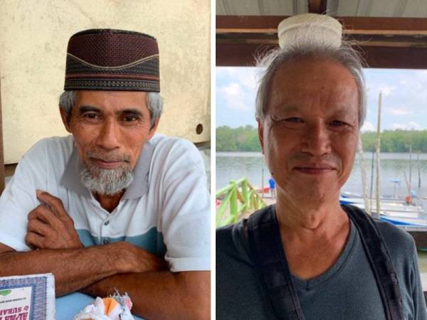 Baha (kiri) dan Eric.