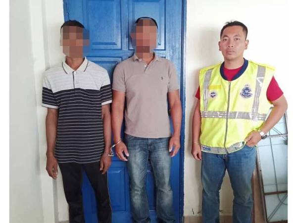 Antara PATI yang ditahan PPM di Jeti Nelayan Foreshore, Pelabuhan Klang, semalam.