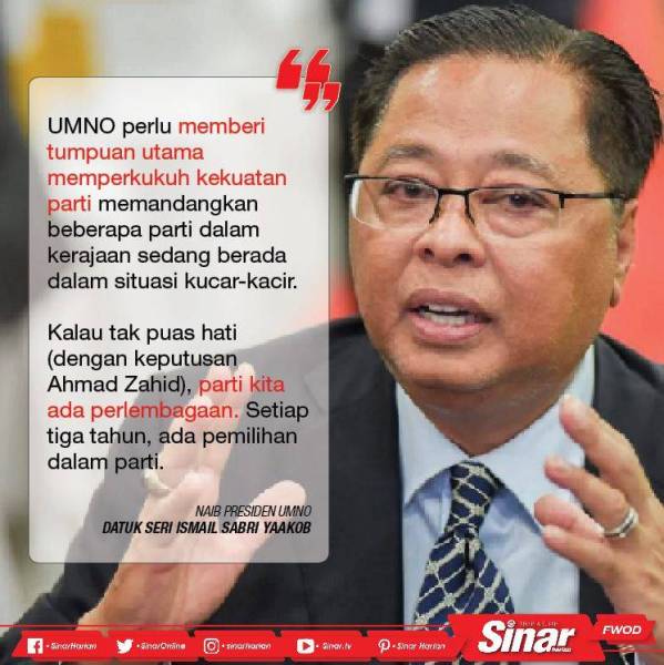 quote ismail sabri