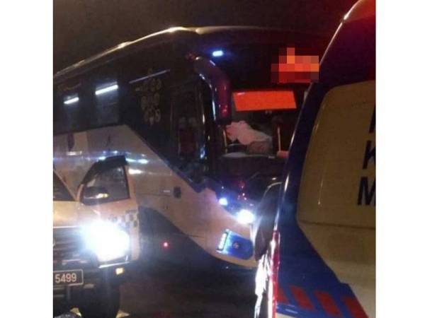 Mangsa dilihat rebah.