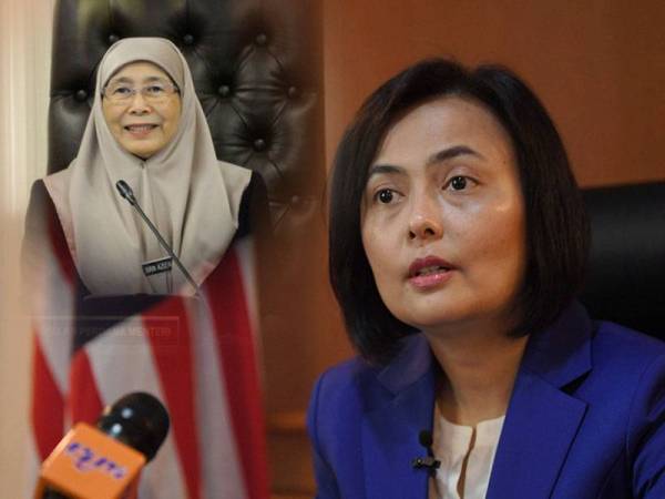 Kuasa Usaha Sementara Kedutaan Besar Malaysia di China Nuryante Mohd Yazid bercakap pada sidang media bersama wakil media Malaysia mengenai lawatan rasmi Timbalan Perdana Menteri, Datuk Seri Dr Wan Azizah Wan Ismail ke China selama empat hari mulai esok. - Foto BERNAMA