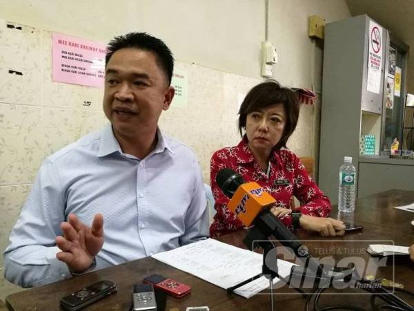 Kok Seong pada sidang media hari ini.