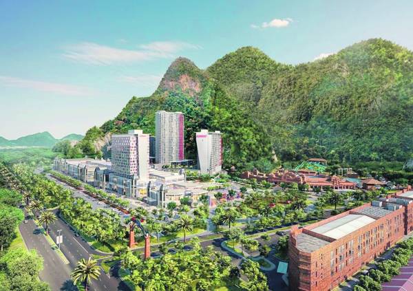 
Kawasan pembangunan di Sunway City Ipoh yang merupakan pembangunan bersepadu yang dilaksanakan oleh Sunway Property.