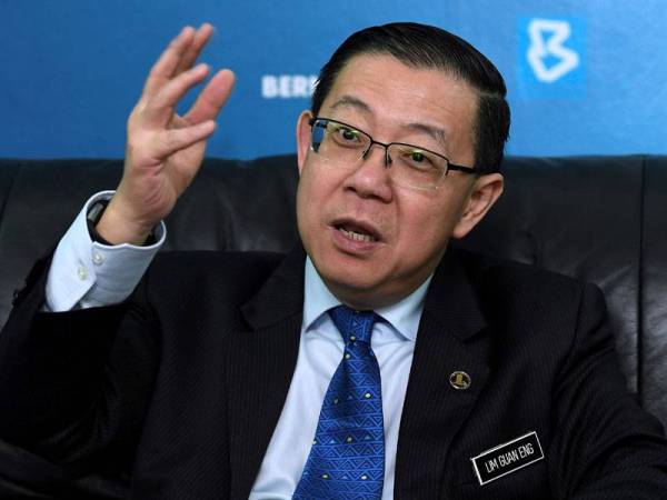 Lim Guan Eng - Foto fail Bernama