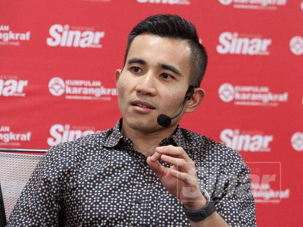 Naib Ketua Pemuda UMNO, Shahril Hamdan -Foto Sinar Harian Asril Aswandi Shukor