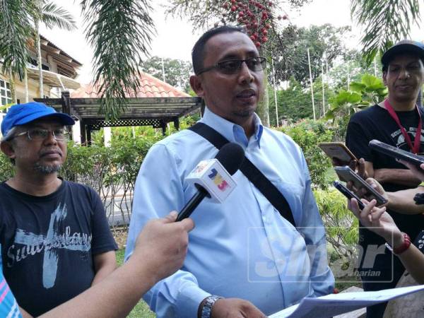 Mohd Rafee ketika bercakap kepada media di sini, hari ini.