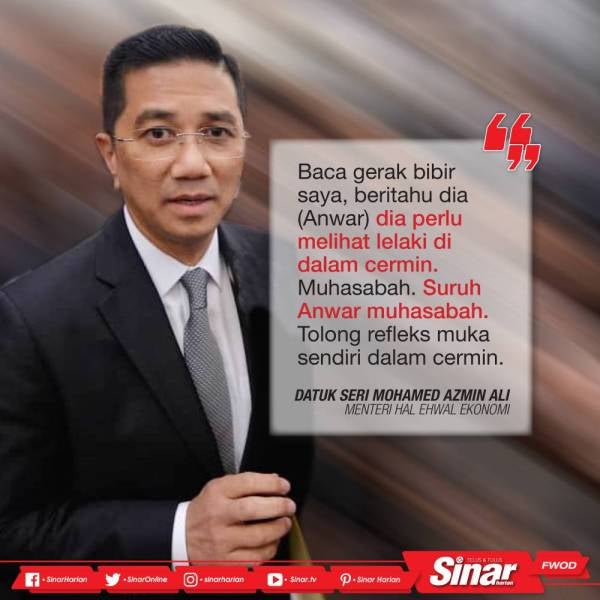 Anwar patut lihat cermin