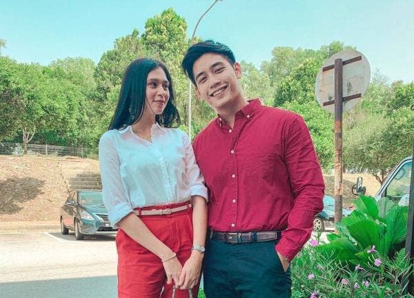 Dayang Areeda dan Hun Haqeem (pelakon baharu).