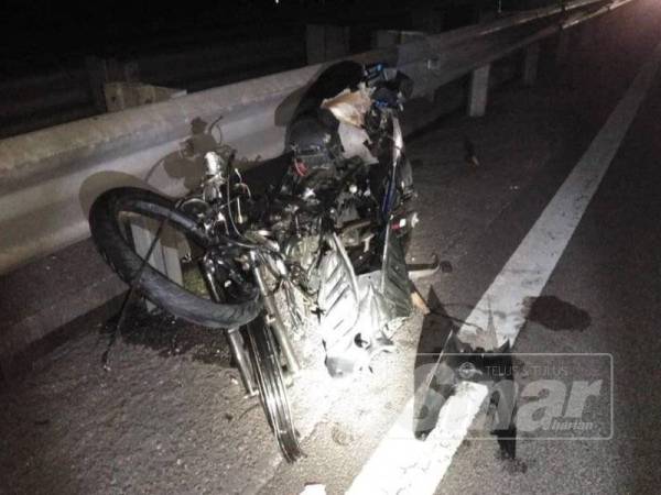 Remaja Maut Lumba Motosikal Di Lebuh Raya