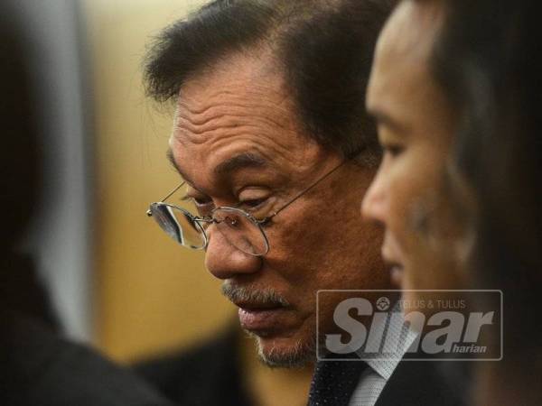 Anwar - FOTO SHARIFUDIN ABDUL RAHIM