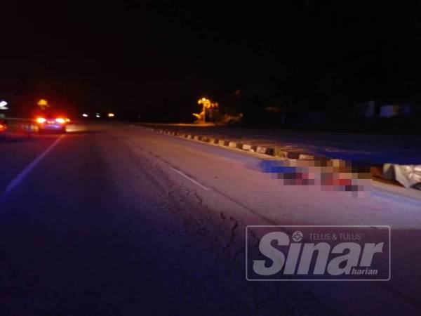 Lelaki berusia 50 tahun itu dilanggar lari ketika melintas jalan untuk pulang ke rumah.
