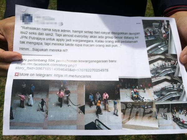 JPN menafikan tuduhan yang telah tular di media sosial hari ini.