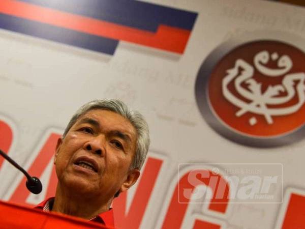 Ahmad Zahid - FOTO SHARIFUDIN ABDUL RAHIM