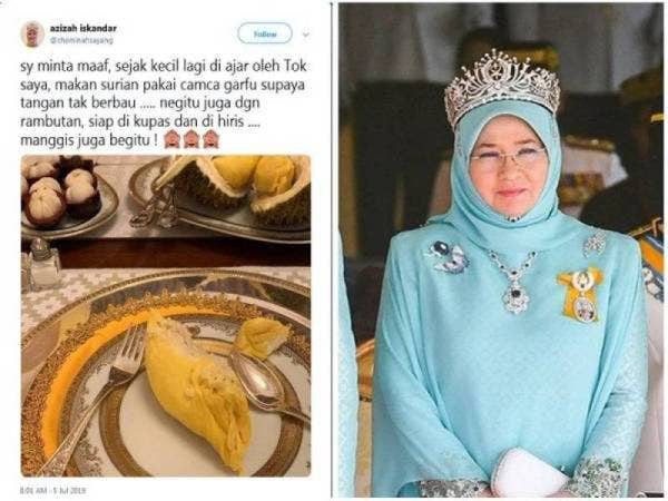Selain turun padang, Raja Permaisuri Agong, Tunku Azizah Aminah Maimunah Iskandariah turut aktif di media sosial. 