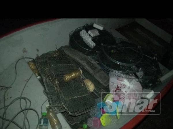 Mayat mangsa ditemui dalam bot bersama beberapa buah bubu ketam.