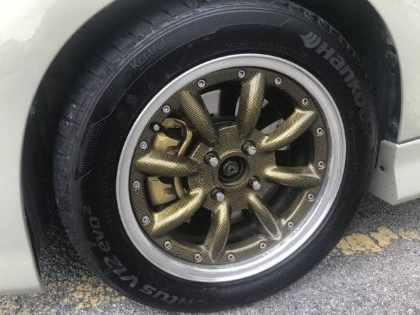 RIM yang siap mendapat sentuhan Water Transfer Printing.