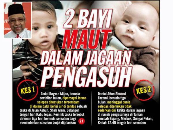 Keratan Akhbar Kes Penderaan Kanak Kanak Di Malaysia