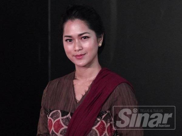 Pelakon, Prisia Nasution. FOTO: ZAHID IZZANI