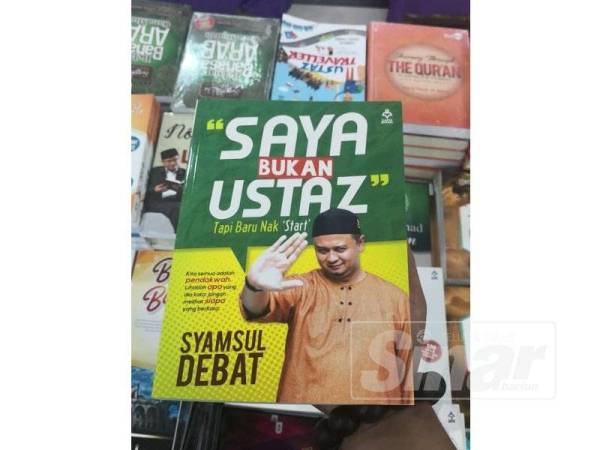 Buku motivasi tulisan Syamsul Debat bertajuk 'Saya Bukan Ustaz' Tapi Baru Nak 'Start' akan dijual RM1 sempena pakej istimewa Hari-Hari Special-lahh.