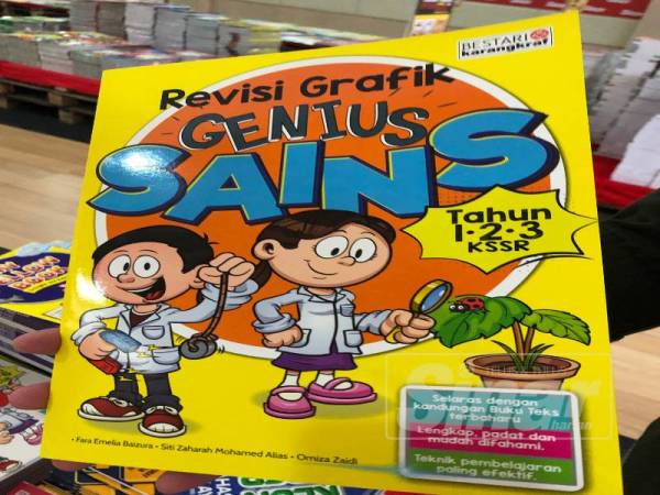 Buku yang mendapat sambutan daripada ibu bapa untuk rujukan anak-anak.