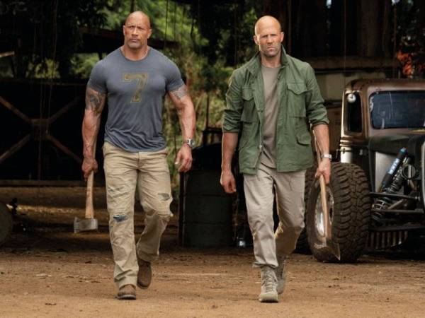 Antara aksi dalam filem Fast & Furious: Hobbs & Shaw