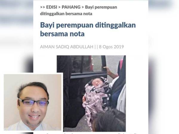 Laporan Sinar Harian, semalam. (Gambar kecil, Zulkhairi Zainol Abidin)