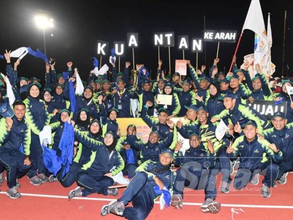 Sebahagian atlet terdiri daripada kakitangan dan pegawai PBT negeri Pahang.