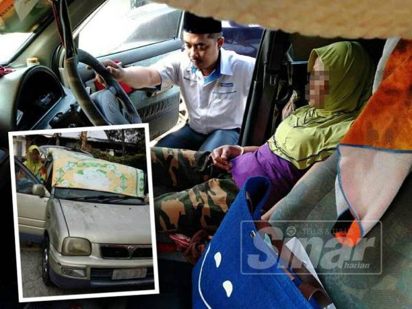 LZS membantu mencarikan rumah baru buat wanita yang sebelum ini menjadikan kereta sebagai tempat berteduh.