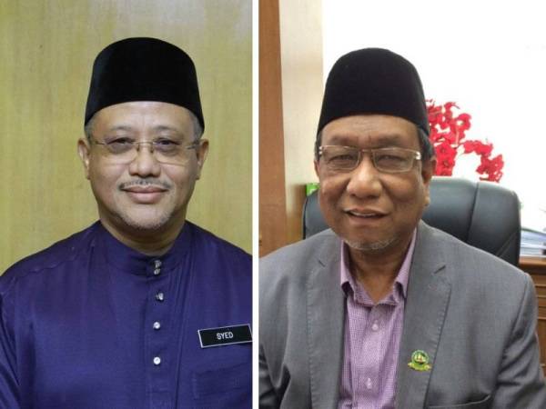 Syed Taha (kiri) dan Abdul Rahman.