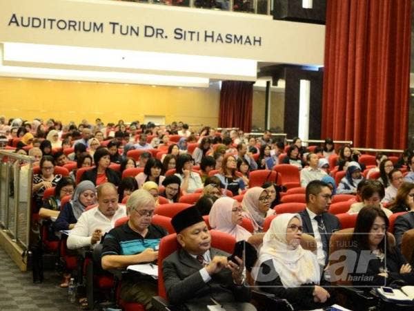 Peserta Program CTT bertajuk ‘Integrity & Governance, The Implementation Of The National Anti-Corruption Plan and The Corporate Liability Clause di Menara SSM, Kuala Lumpur hari ini.