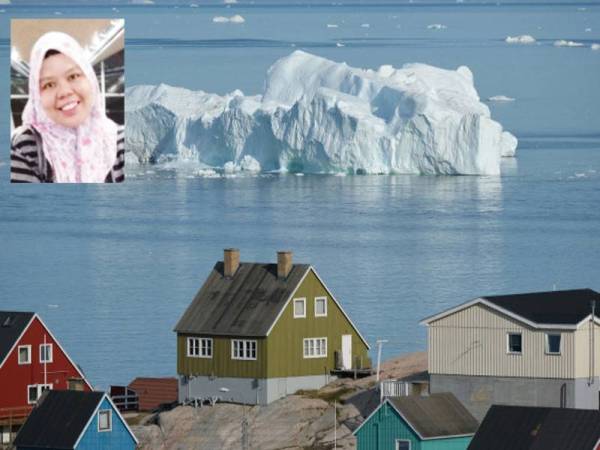 Nilai tinggi Greenland jadi rebutan. Gambar kecil; Marlissa Kamal.