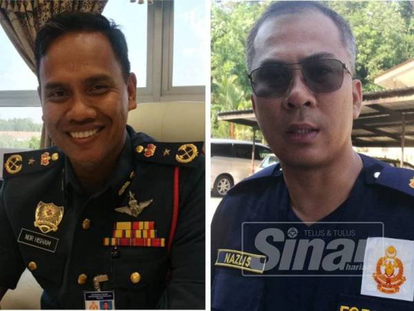 Nor Hisham (kiri), Wan Mohd Nazlis