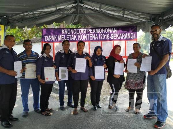 Sebahagian ahli persatuan yang hadir.