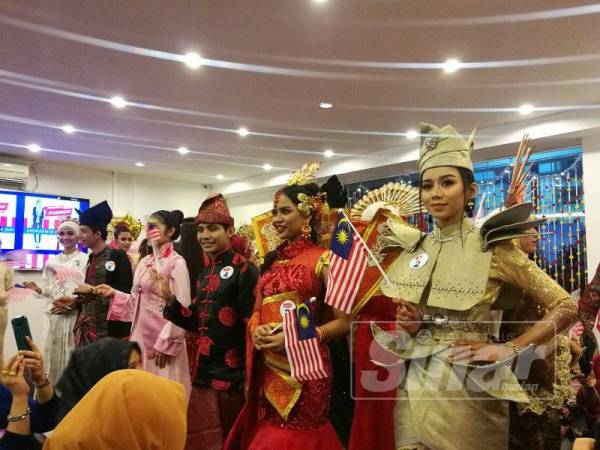 Antara peserta yang terlibat dalam pertandingan itu.