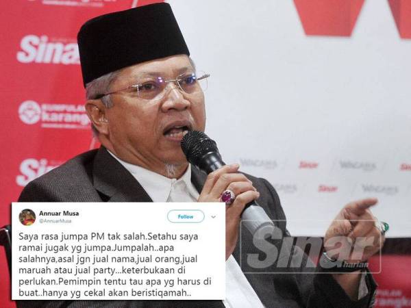 Annuar.Annuar Musa - FOTO ROSLI TALIB