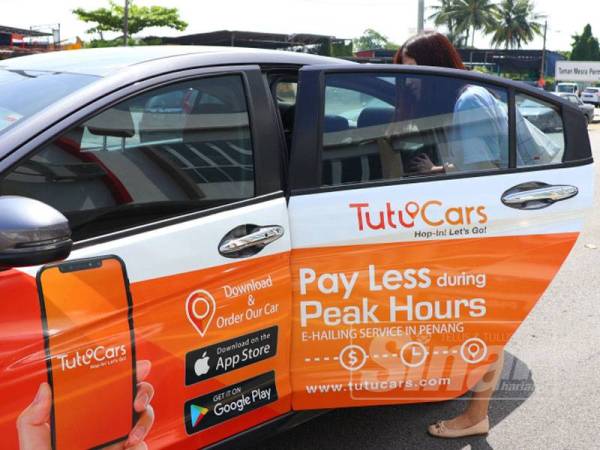 Tutucars melancarkan operasi dan perkhidmatan e-hailing pada Mei lalu.