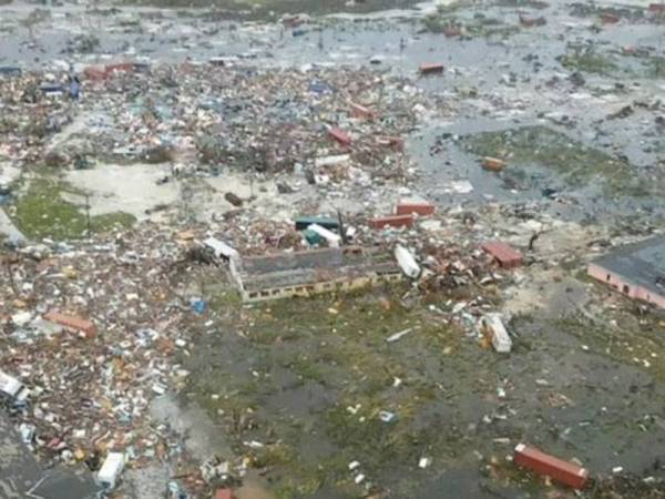Dorian telah menyebabkan kemusnahan besar di Abacos.