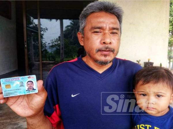 Soezlov Hakemie bersama anak bongsunya, Aryan.