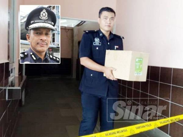 Pihak polis mengambil mayat bayi itu untuk dihantar ke HTAA bagi tujuan bedah siasat.
Gambar kecil: Mohd Noor