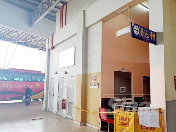 Lokasi penemuan mayat bayi lelaki.