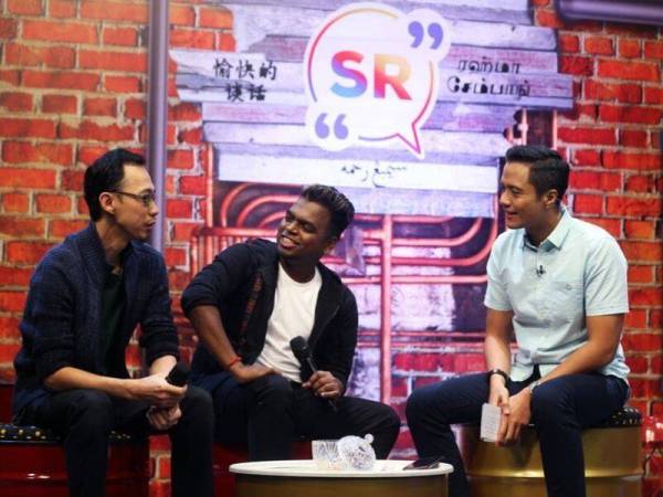 Santesh menjadi antara tetamu dalam Sembang Rahmah.