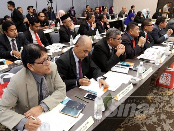 Perwakilan yang hadir pada Mesyuarat Agung Tahunan YGMB Kali Ke-25 di Palm Garden Hotel, Putrajaya. - Foto Asril Aswandi Shukor