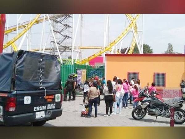 Sekurang-kurangnya dua maut dalam kejadian itu. - Foto Twitter