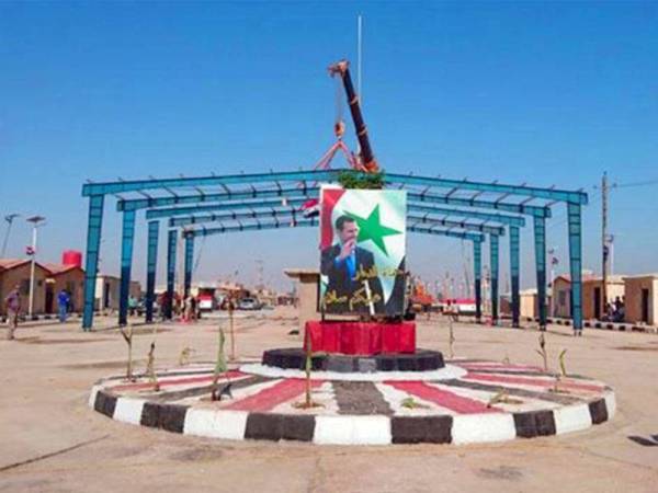 Sempadan antara al-Qa'im di Iraq dan Bukamal di Syria. - Foto Agensi