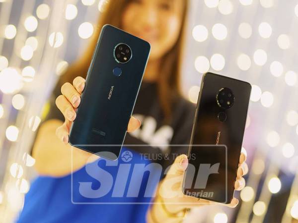 MODEL Nokia 7.2 dan Nokia 6.2 yang dilancarkan menjadi tumpuan peminat jenama itu.