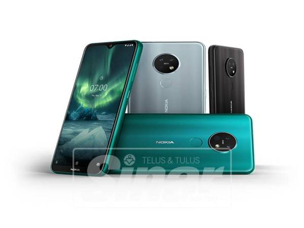 NOKIA 7.2 menampilkan tetapan tiga kamera 48MP yang berkuasa tinggi bersertakan teknologi Quad Pixel dan ZEISS Optics.