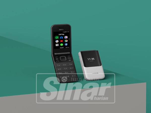 NOKIA 2720 Flip diperbaharui dengan reka bentuk kompak, namun bercirikan kebolehgunaan rentetan pengintegrasian teknologi AI.